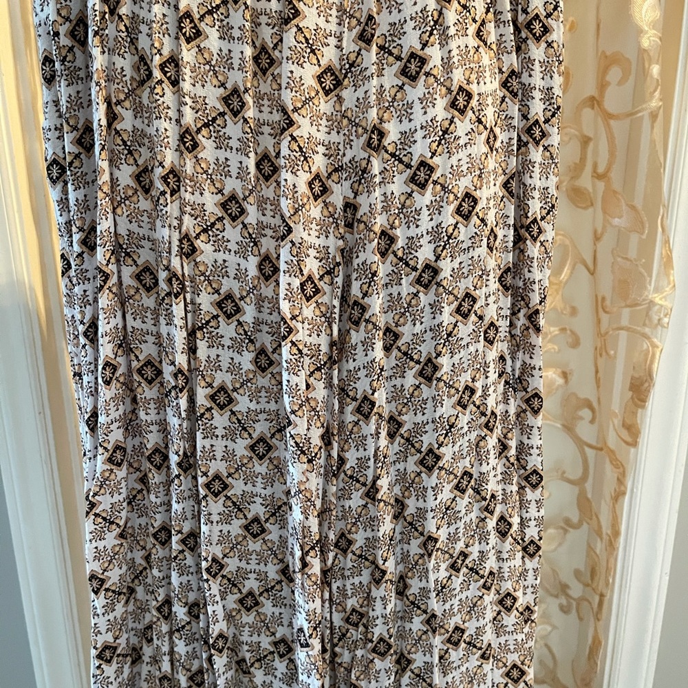 Free People gauchos with covered skirt